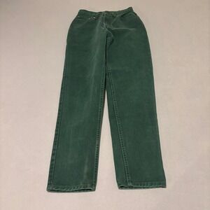 Vintage 90s‎ Levis 512 Womens High Rise Slim Tapered Green Jeans 9 Medium Grunge